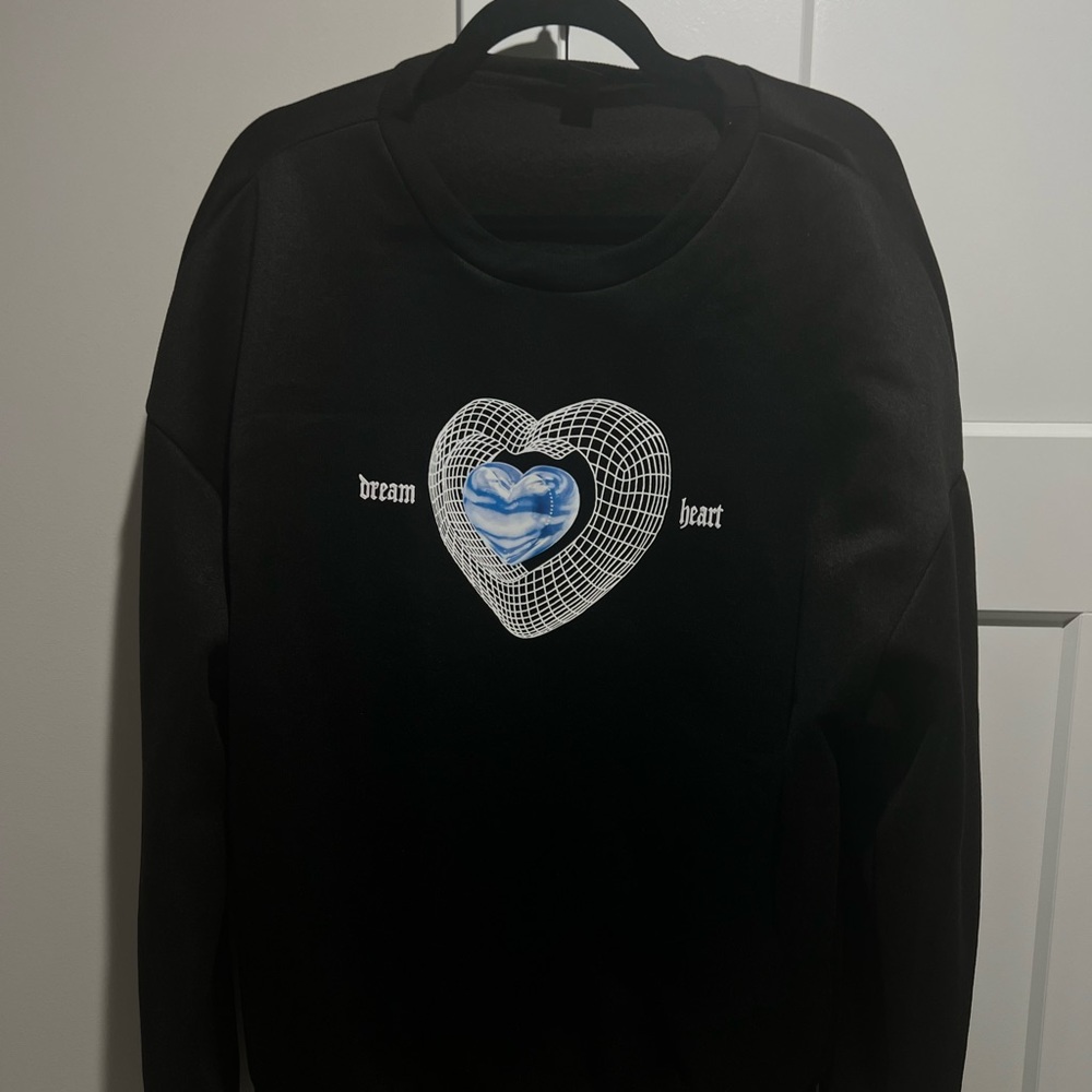 Shein Heart Logo SweatShirt